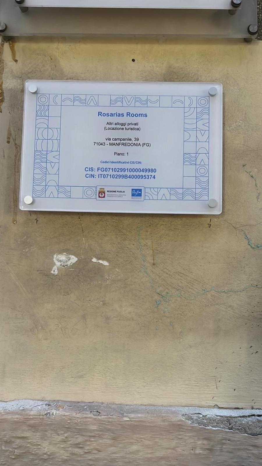 Rosarias Rooms Manfredonia Exterior foto